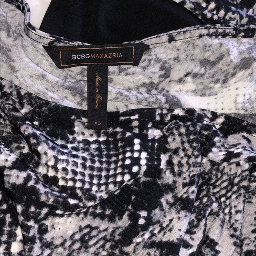 BCBGMaxAzria One Shoulder Mini - Picture 3 of 7